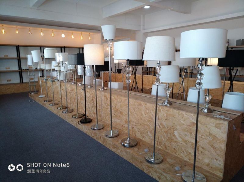 Mainstays Cage Metal and Wood LED Table Lamp