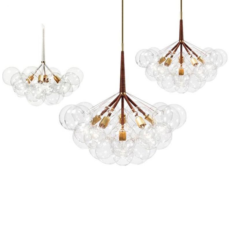 Decorative Glass Pendant Light for Indoor Home Lamp Fixtures (WH-GP-07)
