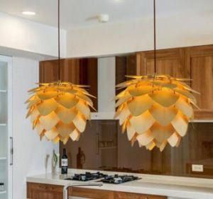 Modern Simple Indoor Plastic Pine Cone Pendant Lights