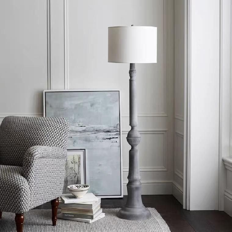 French Retro Floor Lamp Room Lamp Living Room Lamp Household Personality American Creative Antique Designer Soft