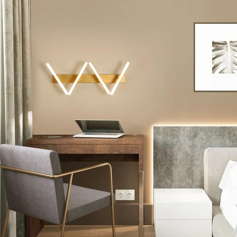 Bedhead Wall Lamp Modern Contracted Mirror Lamp Creative Personality Aisle LED Light
