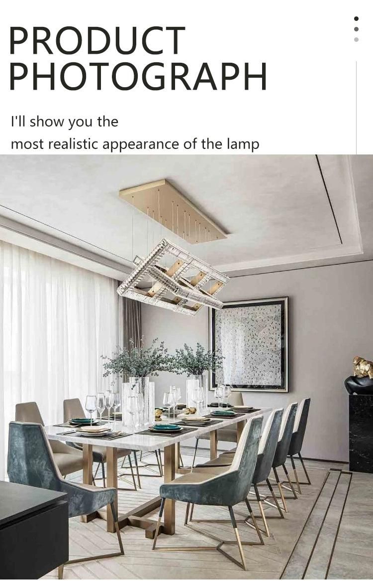 High Quality Decorative Commercial Banquet Stair Hotel Glass Crystal Custom Chandelier Lamp