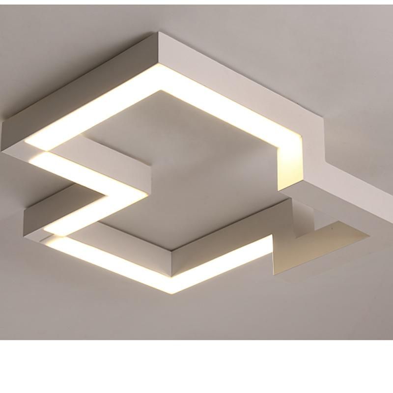 Geometric Simple Ceiling Lamp Modern Living Room Light Diningroom Lamp LED