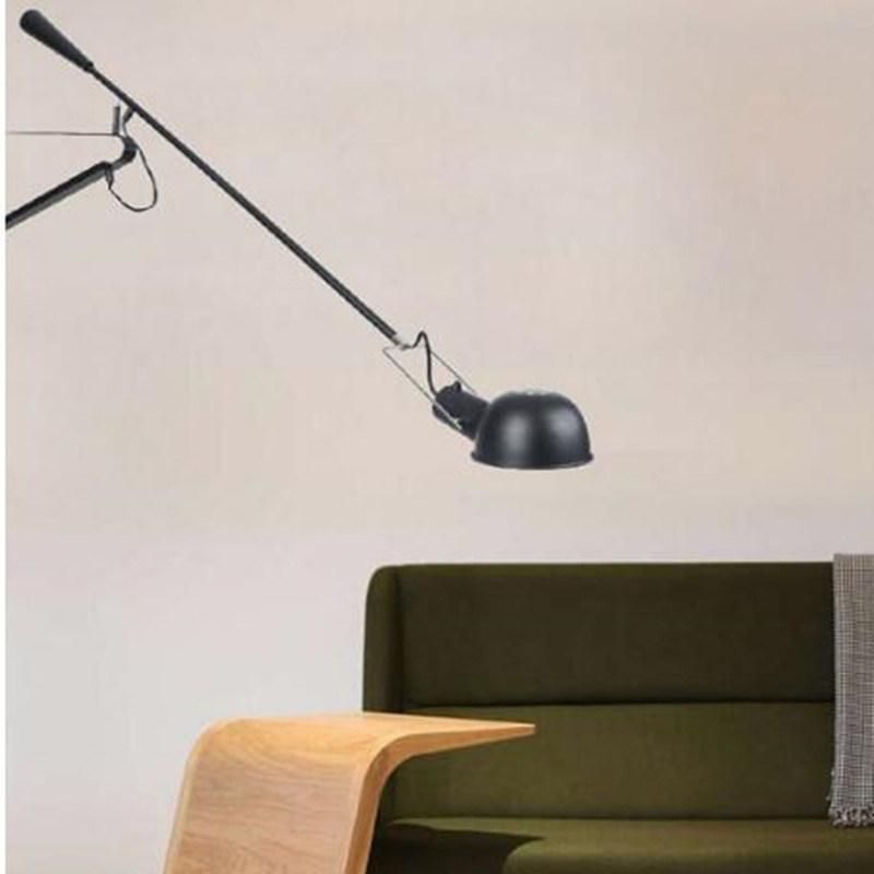 Art Decor LED Wall Mounted Bedside Light White Black Adjustable Long Arm Wall Lamp (WH-OR-199)