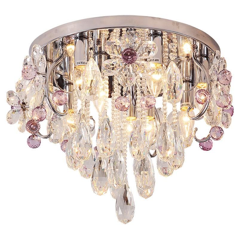 Contemporary Crystal Ceiling Lights for Living Room Bedroom Kitchen Fixtures (WH-CA-13)