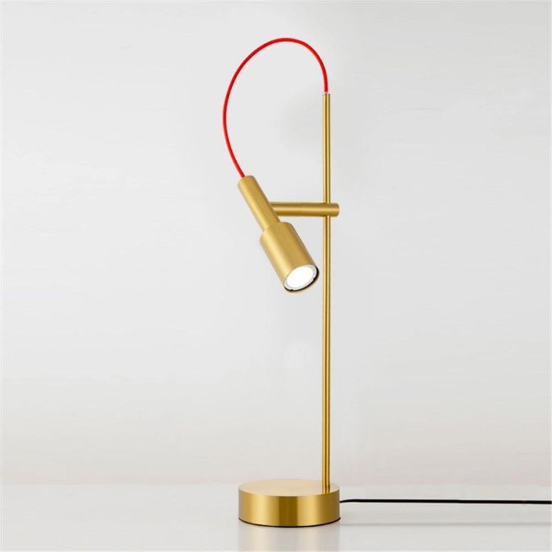 Bedroom Bedside Reading LED Desk Lamp Nordic Modern Simple Small Table Lights Creative Study Dormitory Rotating Head Desk Light