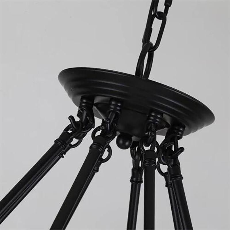 Industrial Style Chandelier Restaurant Multi-Head Chandelier Pendant Lamp