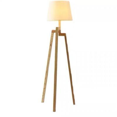 Modern Nordic Floor Lamp Living Room Simple Japanese Solid Wood Warm Vertical Triangle Creative Personality Net Red Good Lamps