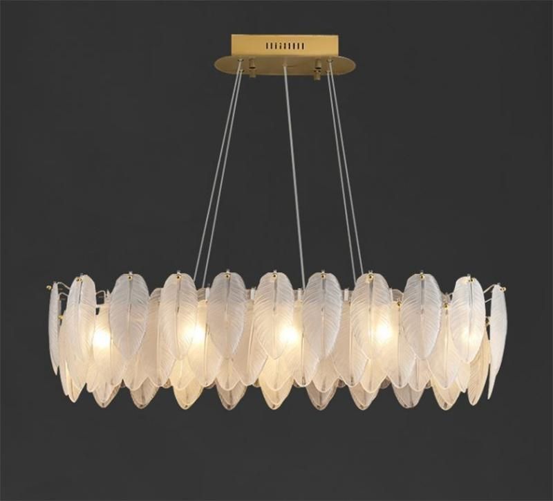 Luxry Indoor Crystal Chandelier Lighting Living Room Dining Room Modern Pendant Lamp