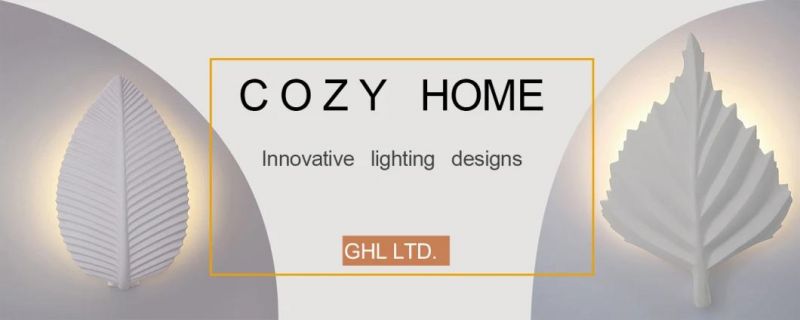 European Living Decorative Gypsum Wall Light/ Modern Lamp for Hotel Living Room Bedroom