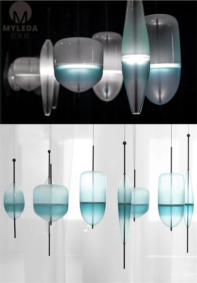 Hand Blown Glass Pendant Lamp
