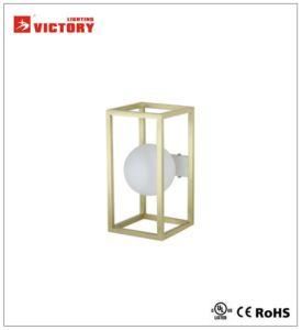 Decorative Hotel Use Modern Indoor Gold Metal Wall Lamp