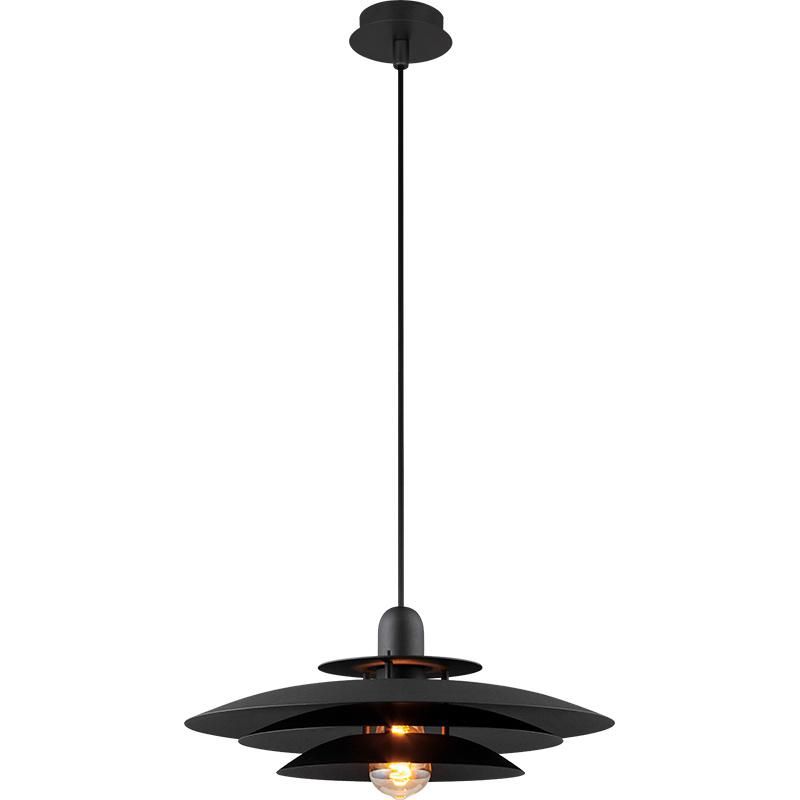 Modern Home Decoration Pendant Light Creative Danish Classic Design Lamp All Sandy Black Mini Ceiling Lighting for Dining Room Bedroom Kitchen Island Restaurant