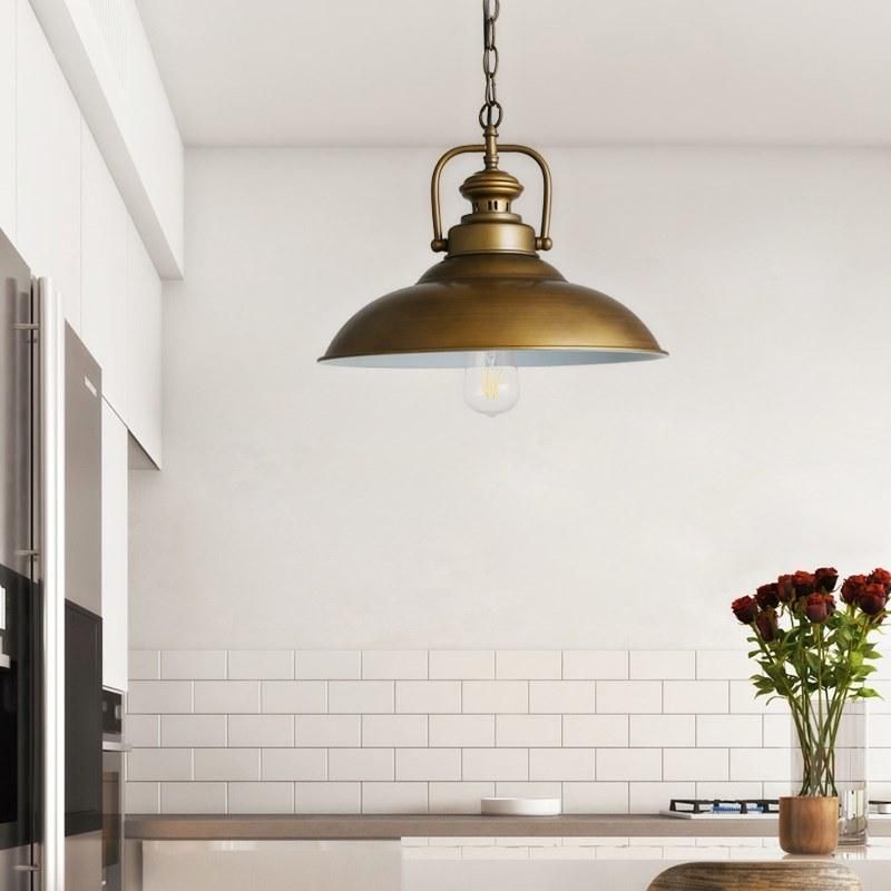 Industrial Retro Metal Pendant Lights Farmhouse Kitchen Dining Room Lighting (WH-VP-02)