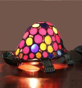 High Quality Tiffany Mosaic Glass Lamp Wholesale Cheap Price Lamp Shade Table Decorative Lamp