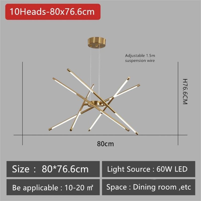 Nordic LED Pendant Lamp for Home Living Room Dining Kitchen Bedroom Modern Black Gold Frame Loft Chandeliers Lighting Fixtures