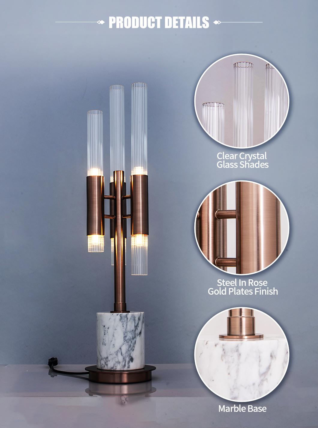 2021 Modern Decorative Luxury Hotel Table Lamp