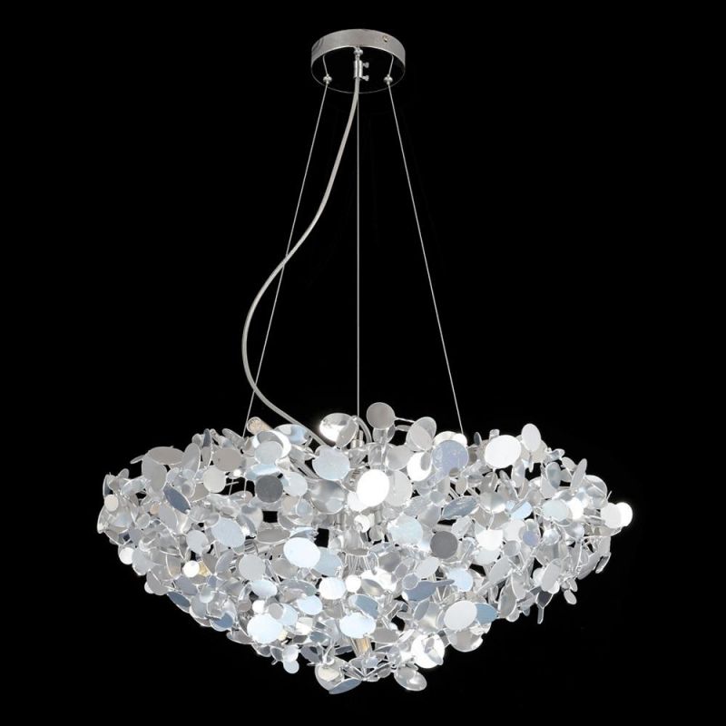 2022 Newest Ceiling Lamp White Slice Chandelier for Retails Luxury Nordic Pendant Lamp Living Room Light Round Ceiling Bedroom Lamp