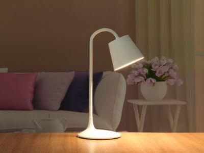 LED Rechargeable Desk Lamp Study Lamp Beside Reading Lamp Classic Design Dimmable