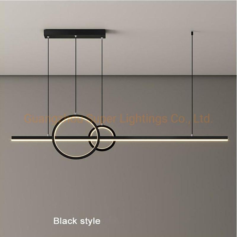 Customize Indoor House Supermarket Office Hanging LED Pendant Linear Light