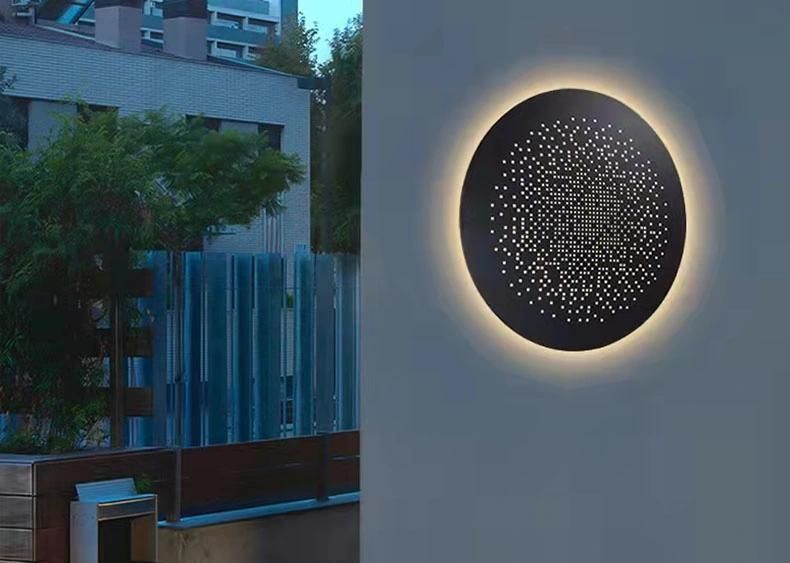 Stainless Steel Acrylic Modern Outside Wall Light for Courtyard, Villa LED Lamp