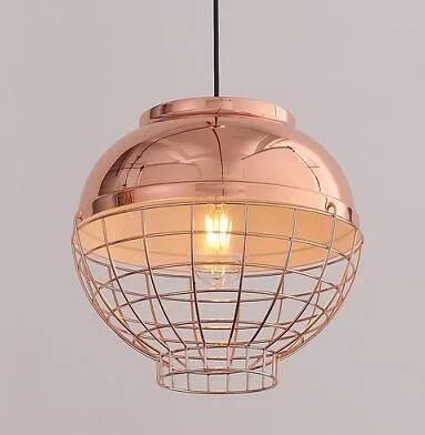 America Metal Vintage Hanging Pendant Light / Large (P-170501-L)