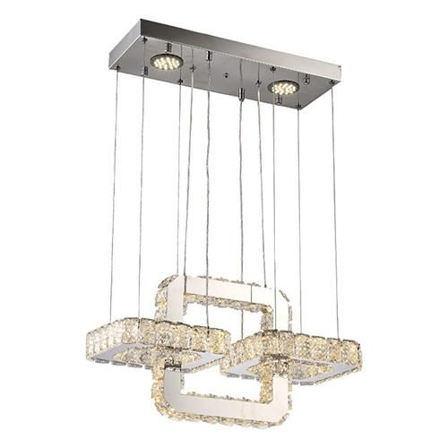 Home Decorative Lighting for K5 Crystal Pendant Lamp with Hanging