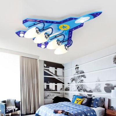 Airplane Kids Bedroom Decor LED Lights for Room Indoor Chandelier Lighting (WH-MA-143)