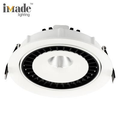 Hotel, Shopping Mall Residence LED Ceiling Light Deep COB Recessed Spotlight LED Downlight