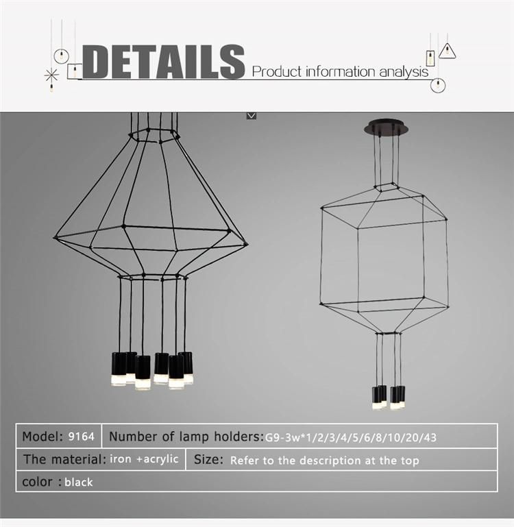 LED Modern Style Chandelier Factory Wholesale Price