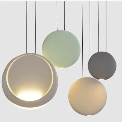 Unique Modern Energy Saving Lighting Round LED Acrylic Pendant Lights