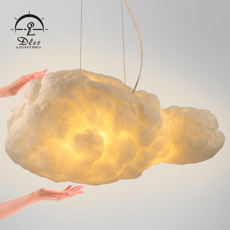 Modern Nordic Pendant Light White Cloud Lamp for Indoor Decoration