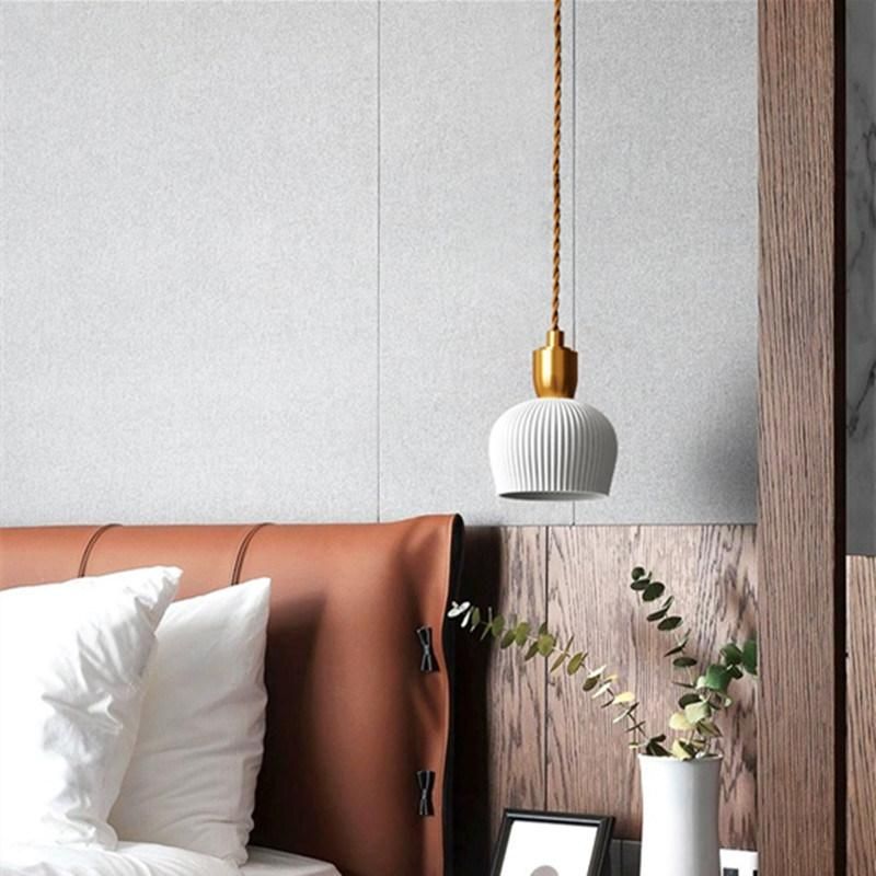 Vintage Pendant Lights Ceramic Bedroom Living Room Langley Porcelain Bottle Pendant Lamp (WH-AP-293)