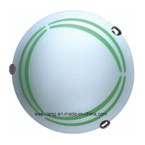 Ceiling Light for Indoor Decorative Round Glass Ceiling Lamp