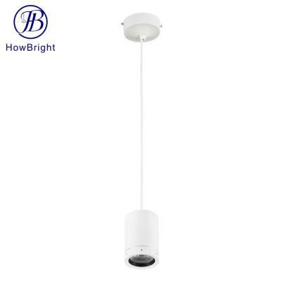 Modern White Black Minimalist Ring Chandelier Ceiling Light Modern Hanging LED Pendant Light for Hotel Kitchen Restaurant