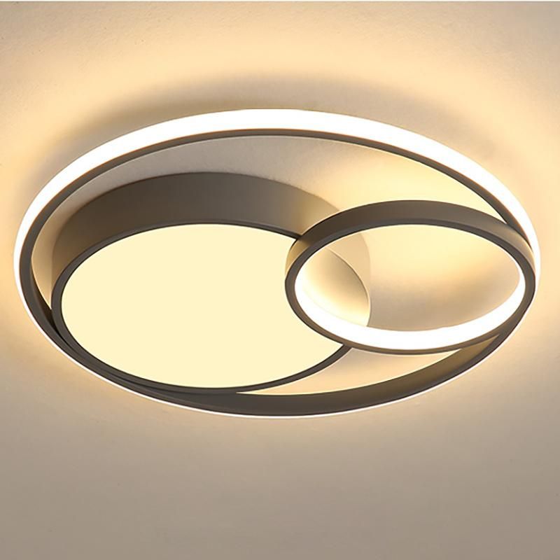 Circle Roundness Ceiling Lamp Pendant Lamp Chandelier Living Room Lamp LED