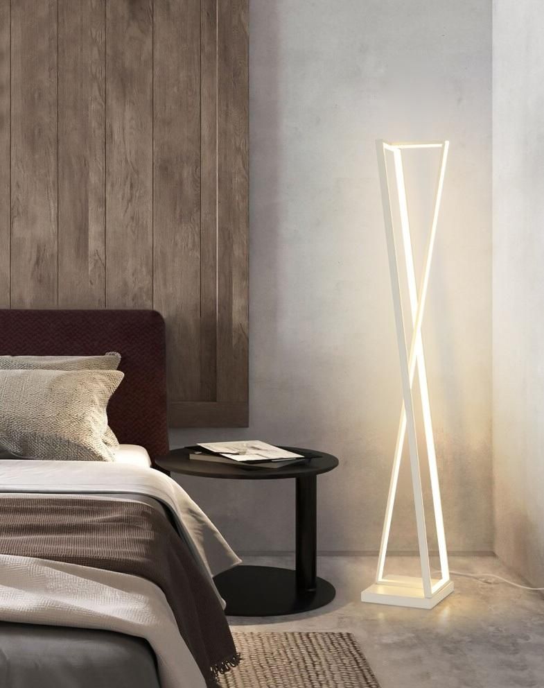 Indoor Living Room Modern Luxury 70W Dimmable Metal Floor Lamp