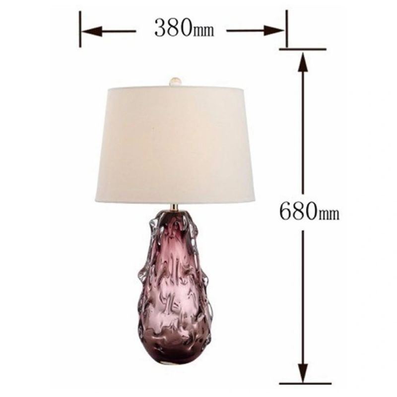 Designer Crystal Table Lamp Living Room Home Decor Table Lights Modern Simple Bedroom Bedside Lamp Parlor Glass Lights Fixtures