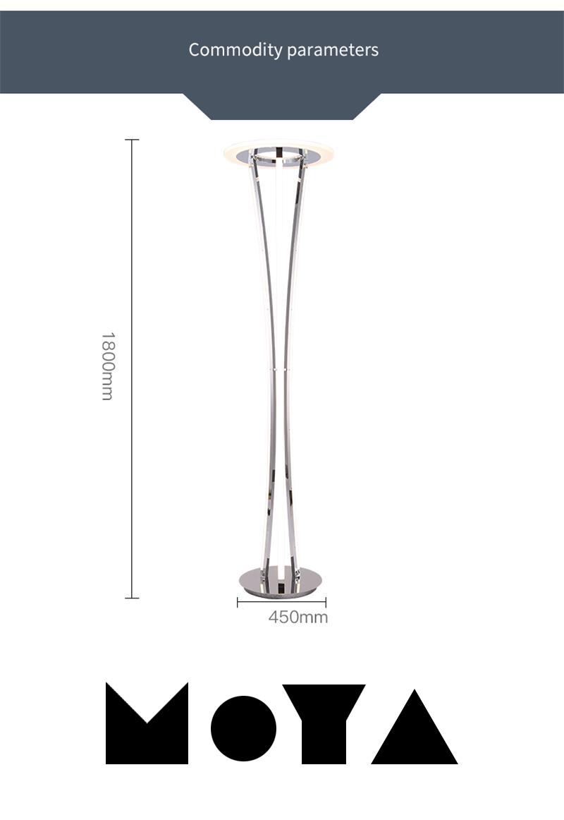 Nordic Interior Lighting Luxury Bedroom LED Modern Floor Lamp