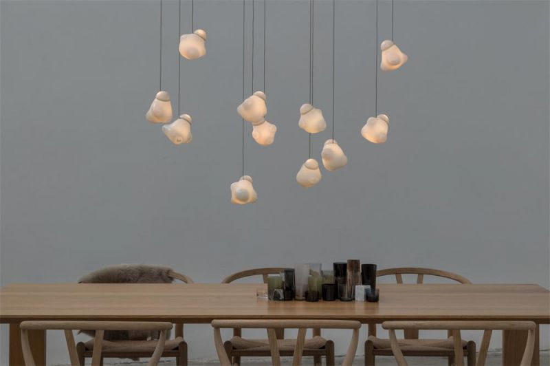 2022 Contemporary Simople Design LED Linear Alien Brain Shpae Pendant Light