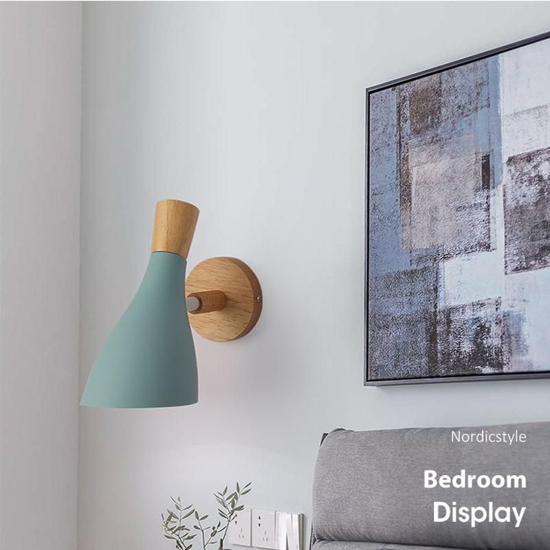 Simple and Fashionable Wall Lamp Bedside Lamp Bedroom Children Room Corridor Light