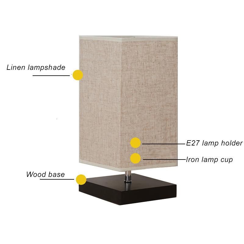 Unique Table Lamp for Living Room Hot Selling Luxury Bedroom Side Table Lamp for Home Decor with Round Base