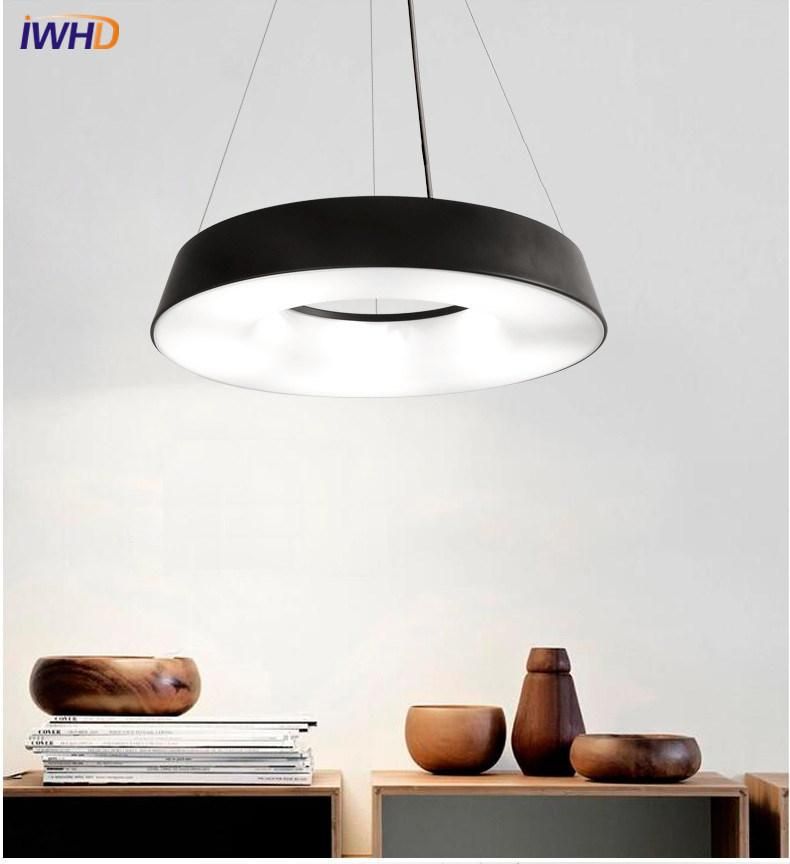 Modern White Pendant Lights Home Peder Prism Design Contemporary Pendant Light (WH-AP-354)