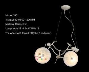 LED Bicyle Pendant Lamp for Kids Room