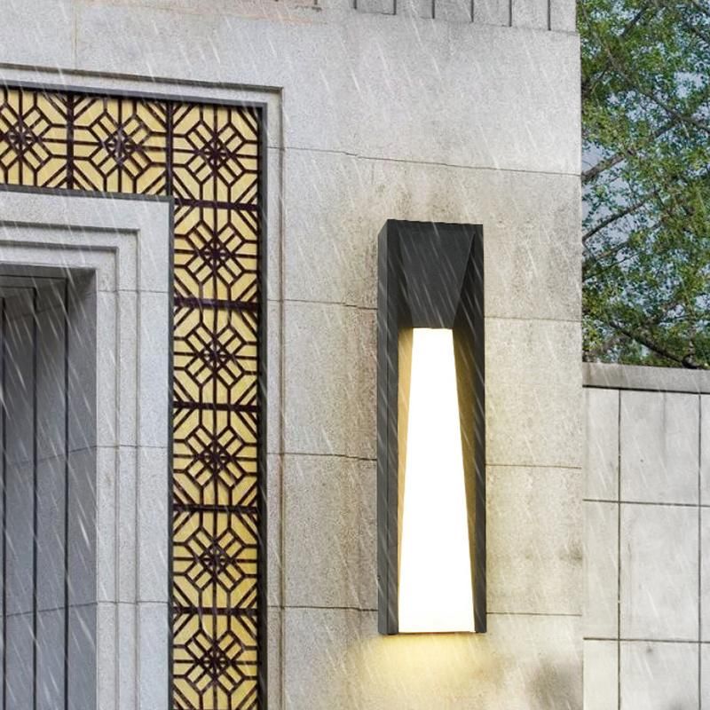 Modern Simple Outdoor Waterproof Wall Lamp Strip Lamp Villa Door Lamp Outdoor Garden Light