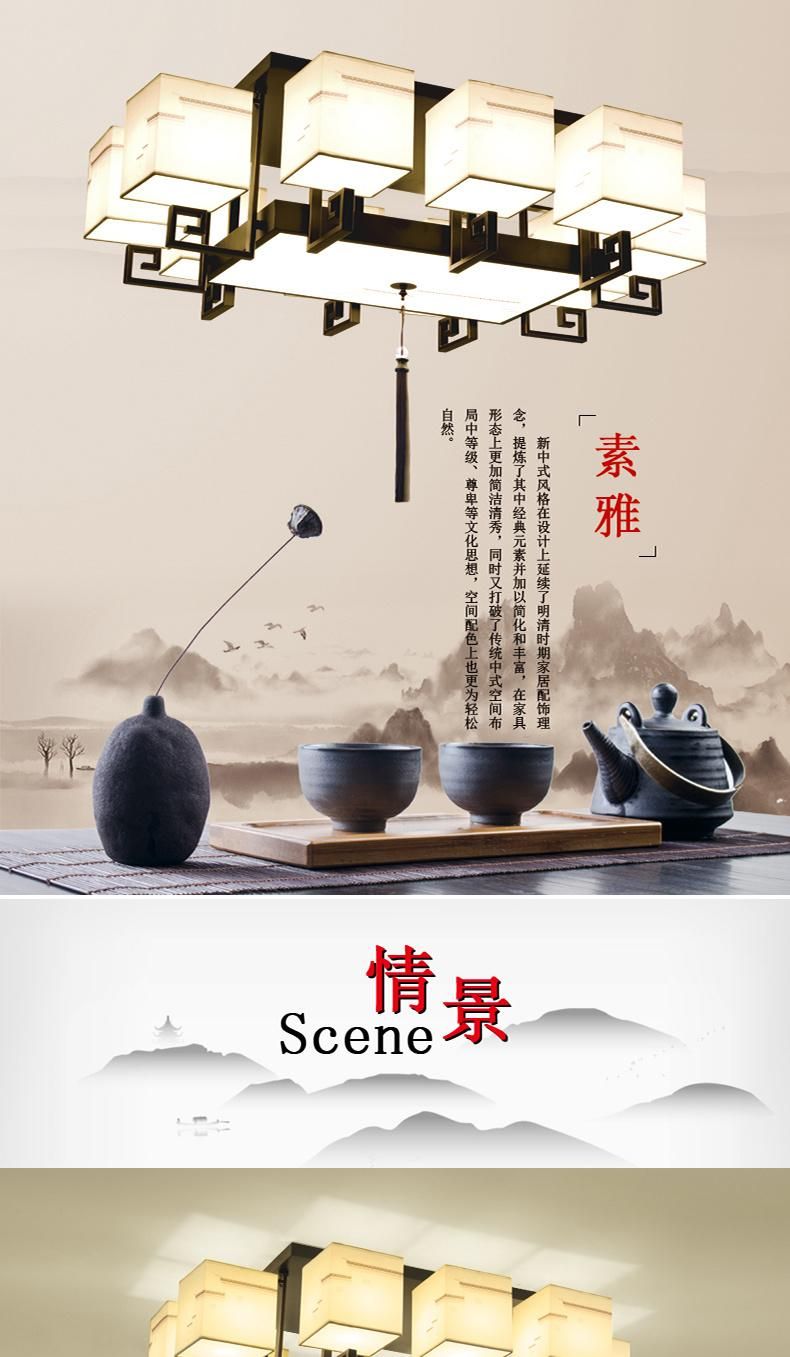 China Style LED Ceiling Modern Indoor Pendant Home Decoration Lighting