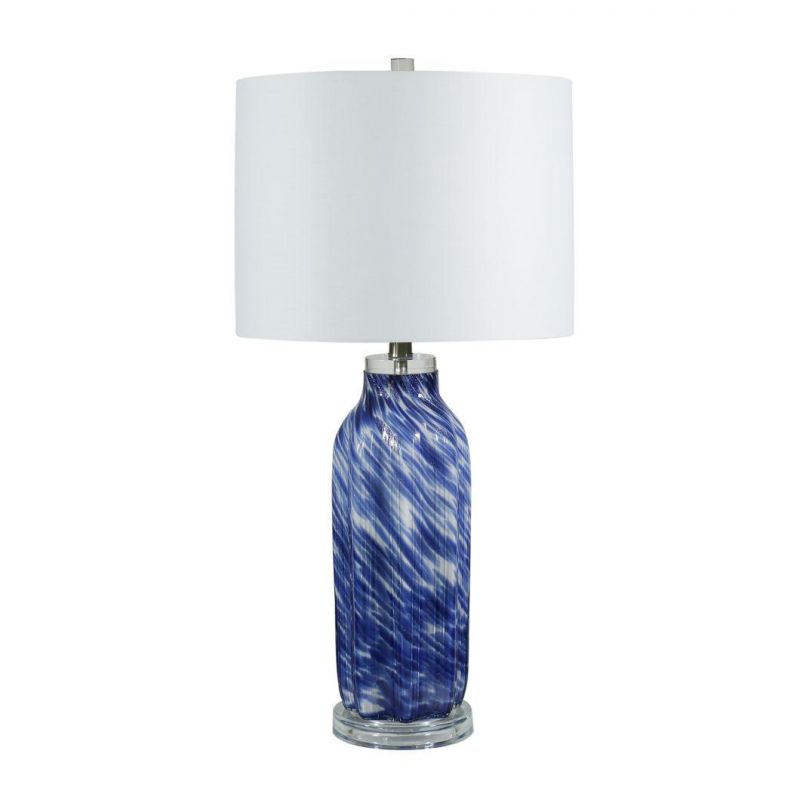 Light Luxury Table Lamp American Italian Model Room Hotel Designer Master Bedroom Bedside Table Lamp Duobao Fish Ceramic Table Lamp Floor Lamp