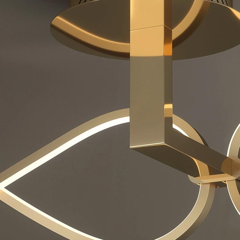 Postmodern Luxury Style Bedroom Lighting Simple Creative Lamp Warm Living Room Ceiling Light