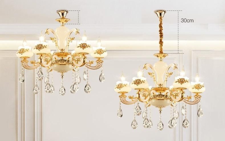 Modern European Style Candle Chandelier Pendant LED Lighting Zf-Cl-003