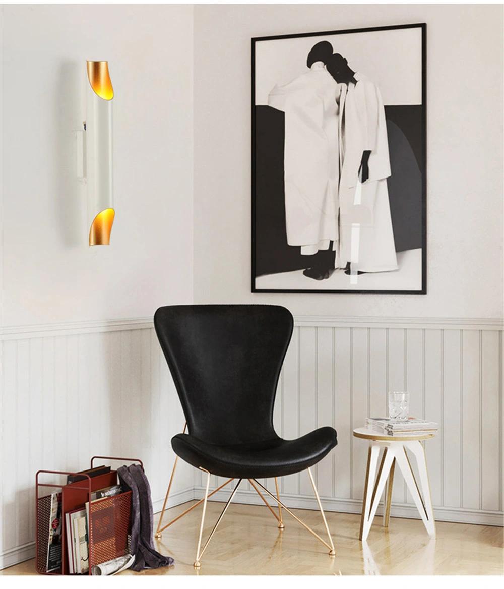 Modern Design Wall Lamps Rustic Sconce Lighting for Bedroom/ Living Room White+Gold Home Decoration Wall Lamp Indoor Modern